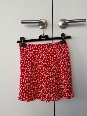 Silk Mini Skirt